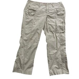Venezia Light Tan Cargo Pants Size 18 Y2K